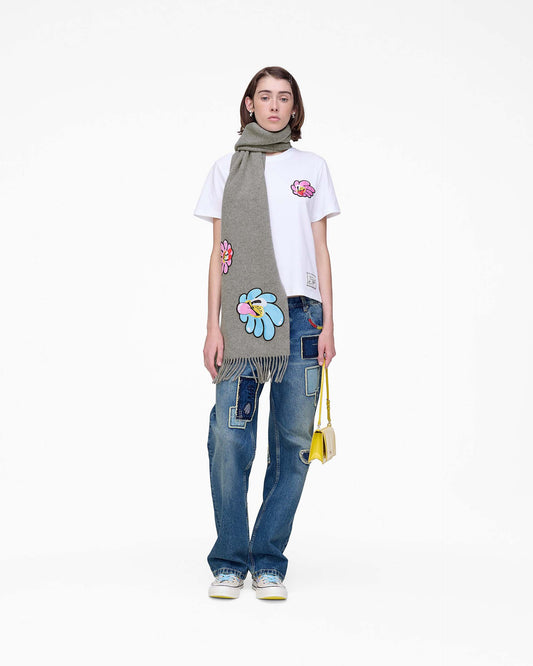Hattie Stewart X MJ Daisy Wool Scarf