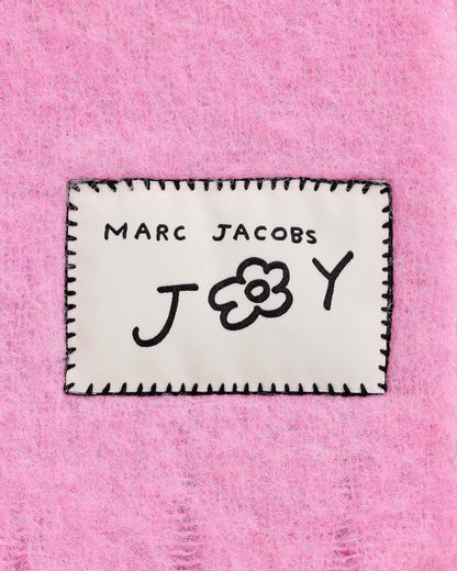 David Shrigley X MJ Oh Rose Wool Scarf
