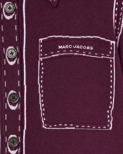 Trompe L'Oeil Knit Button Down