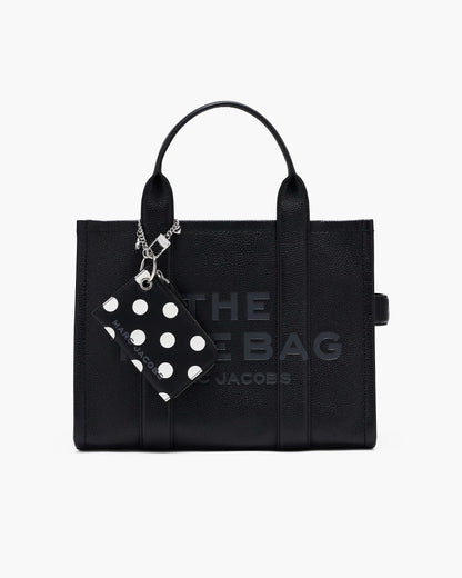 The Dots  Top Zip Charm Wallet