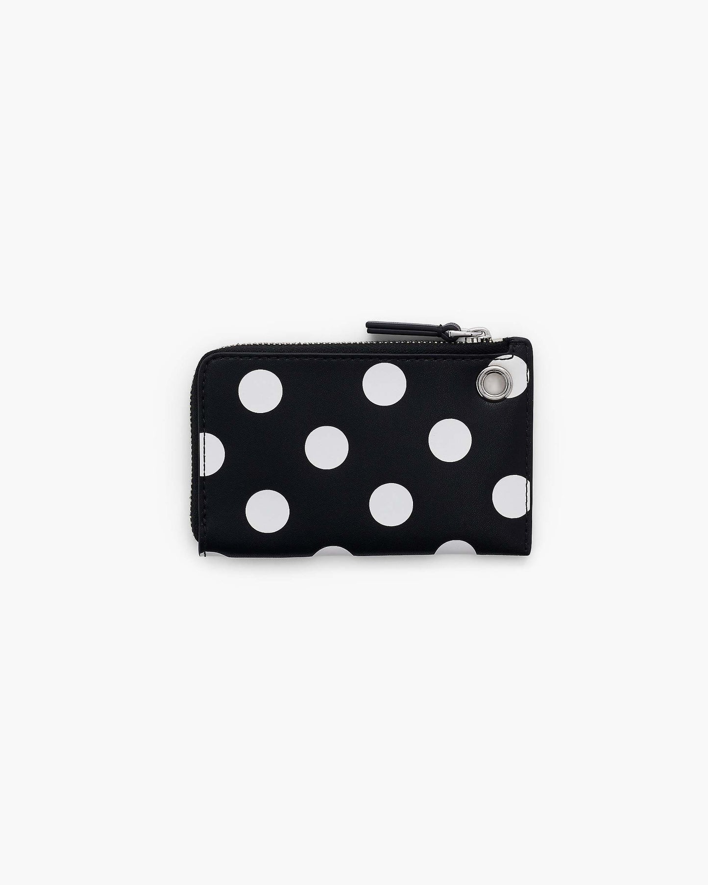 The Dots  Top Zip Charm Wallet