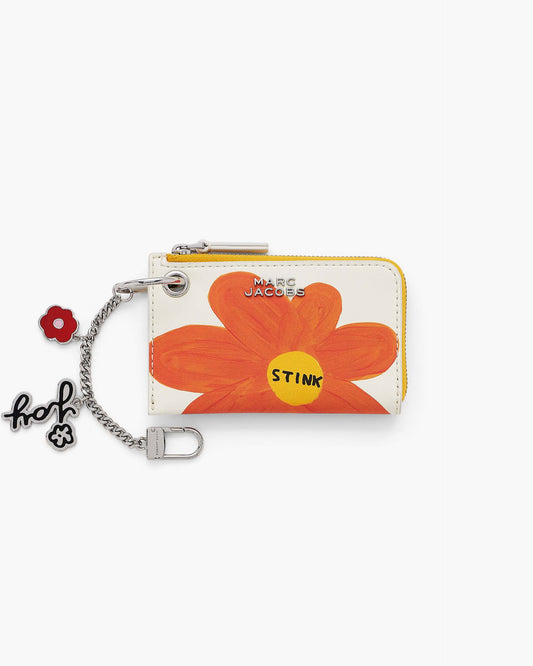 David Shrigley X MJ Top Zip Charm Wallet