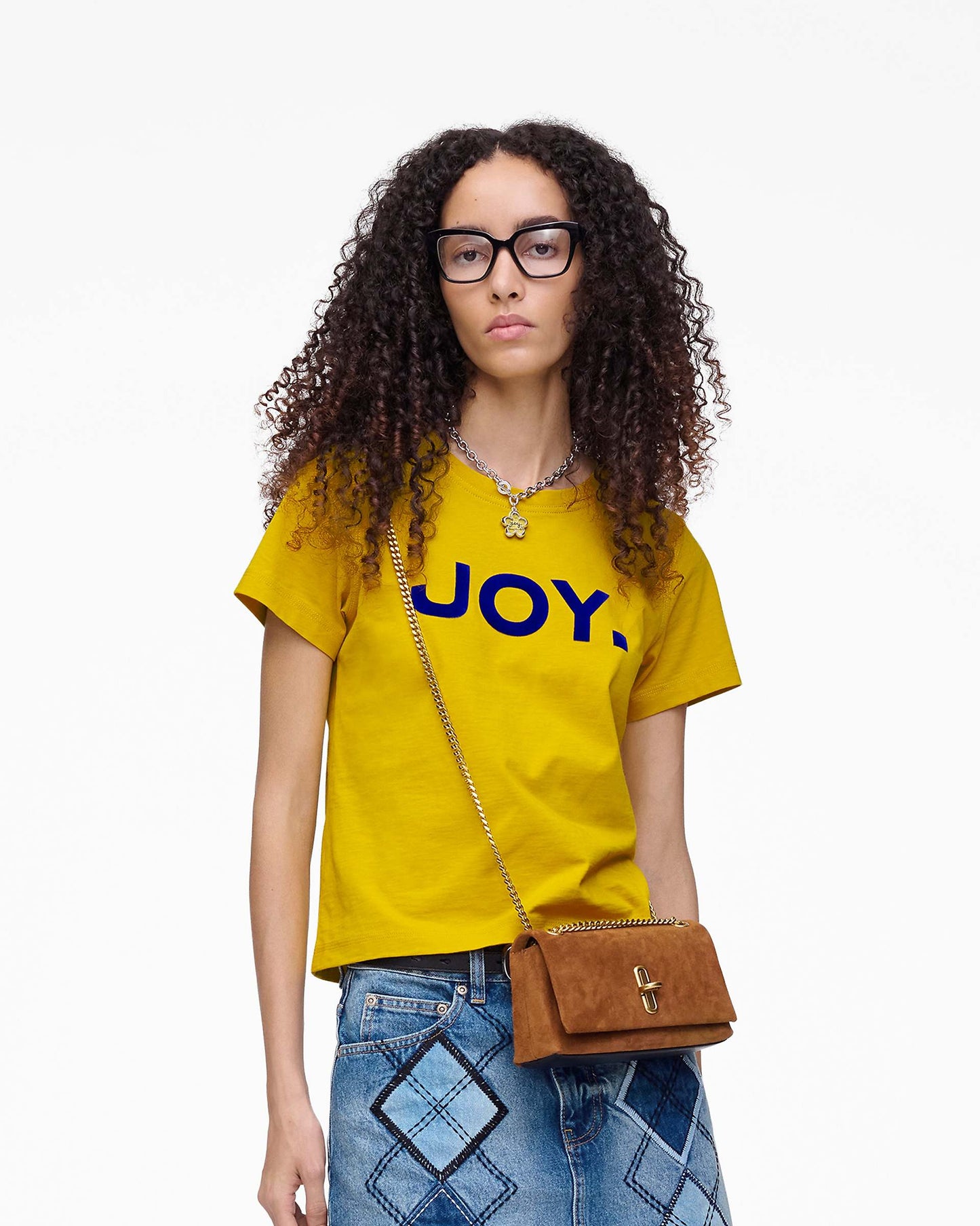 The Suede Dual Chain Mini Bag