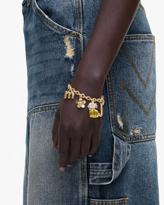 Daisy Charm Bracelet