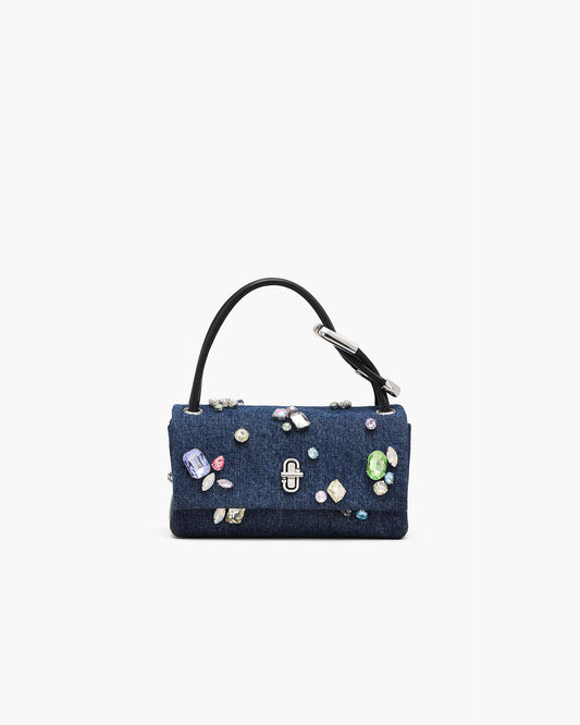 The Gem  Denim Mini Dual Bag