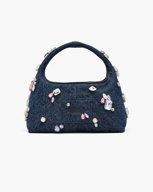 The Gem  Denim Mini Sack Bag
