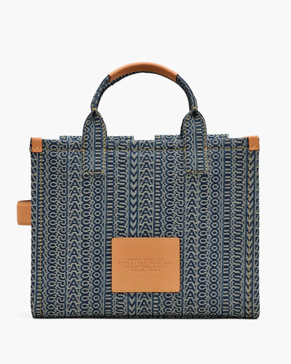The Cargo  Monogram Denim Medium Tote Bag