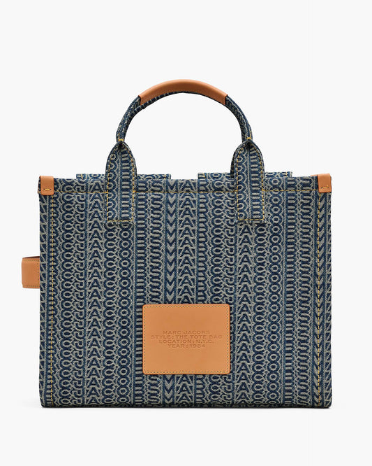 The Cargo  Monogram Denim Medium Tote Bag