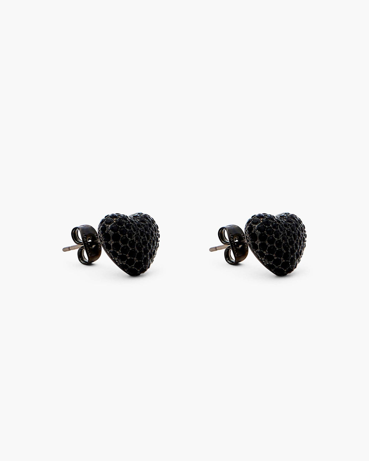 The Heart  Balloon Pave Earrings