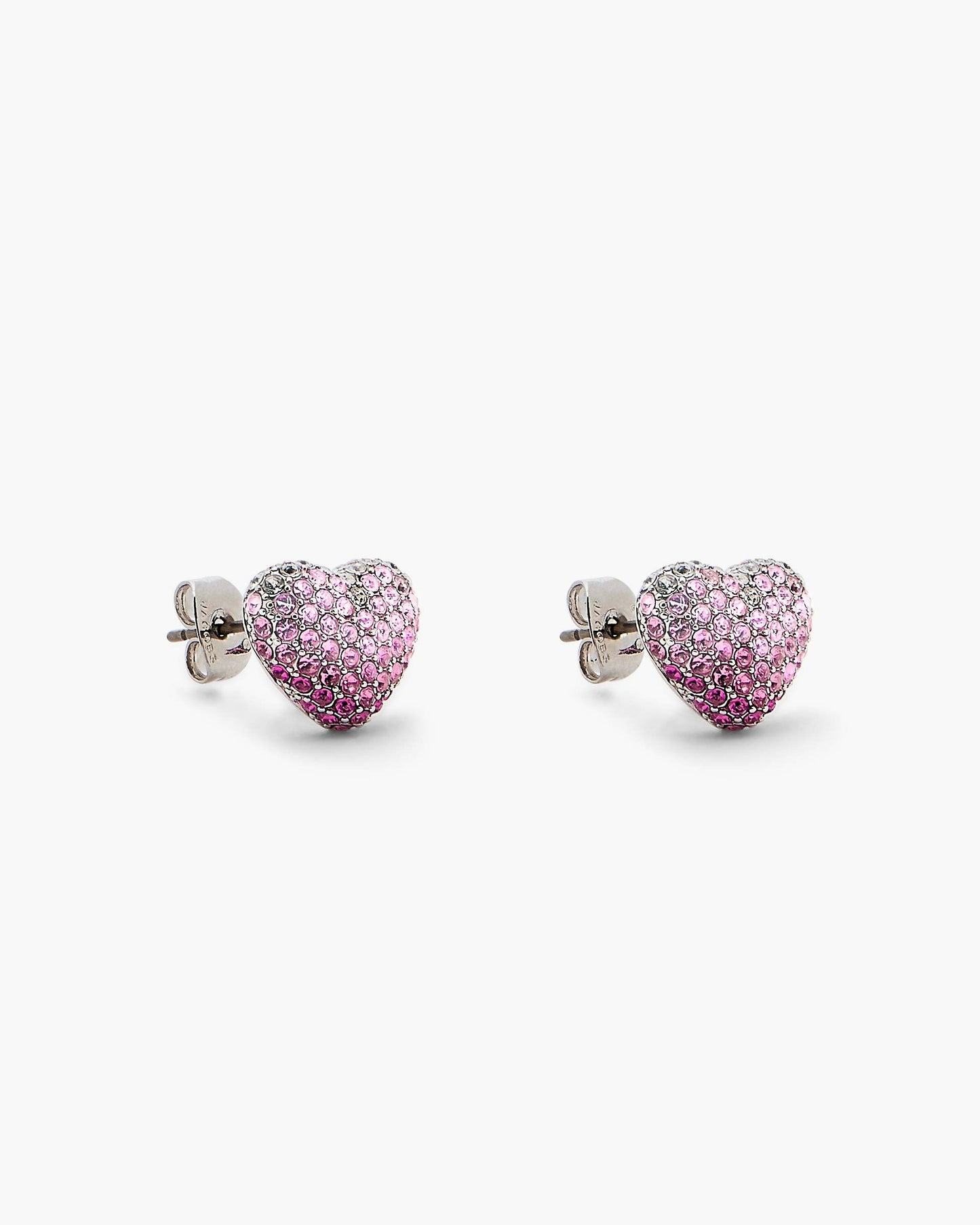 The Heart  Balloon Pave Earrings