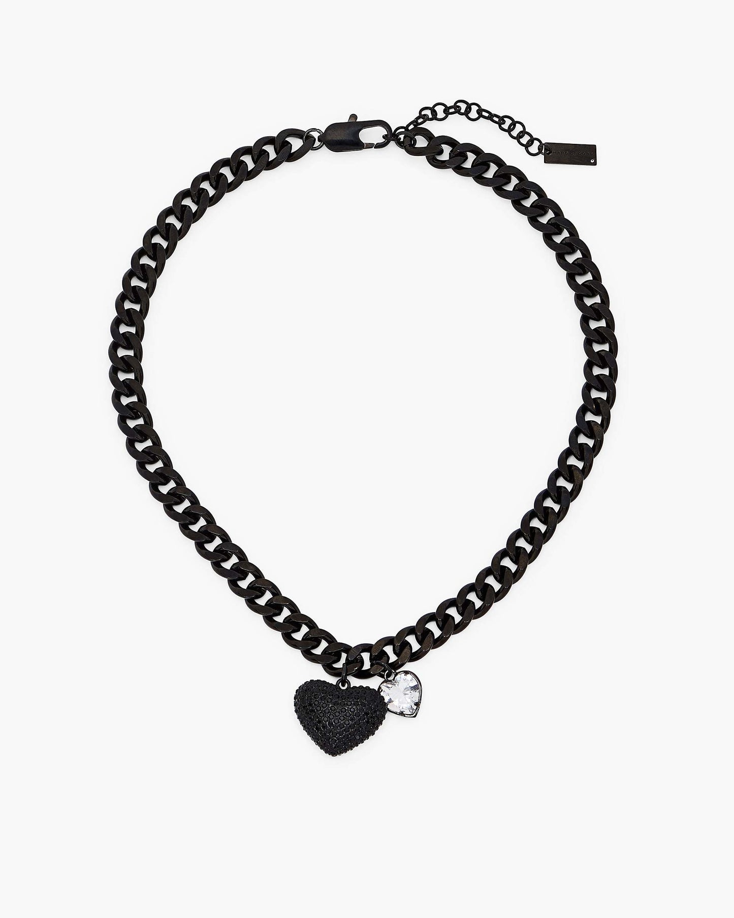 The Heart  Balloon Pave Necklace
