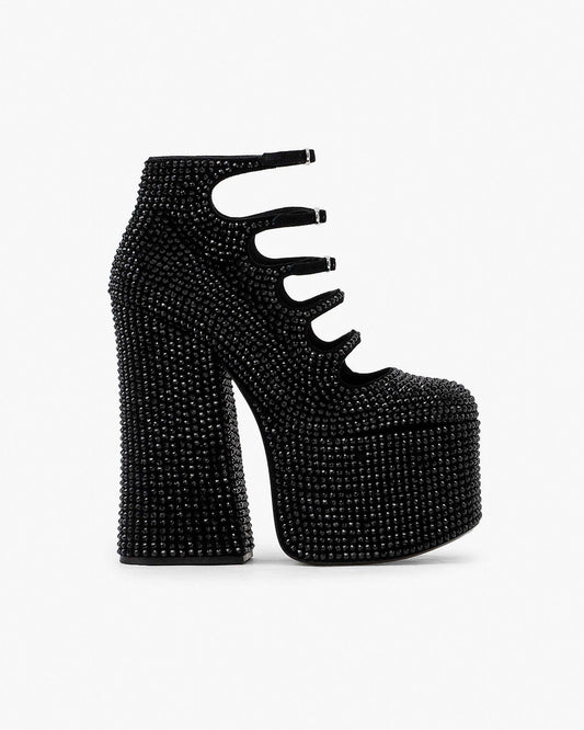The Rhinestone  Kiki Ankle Boot