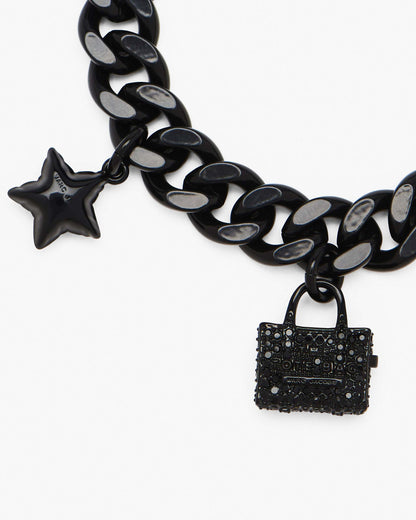 The Pave  Mini Icon Charm Bracelet