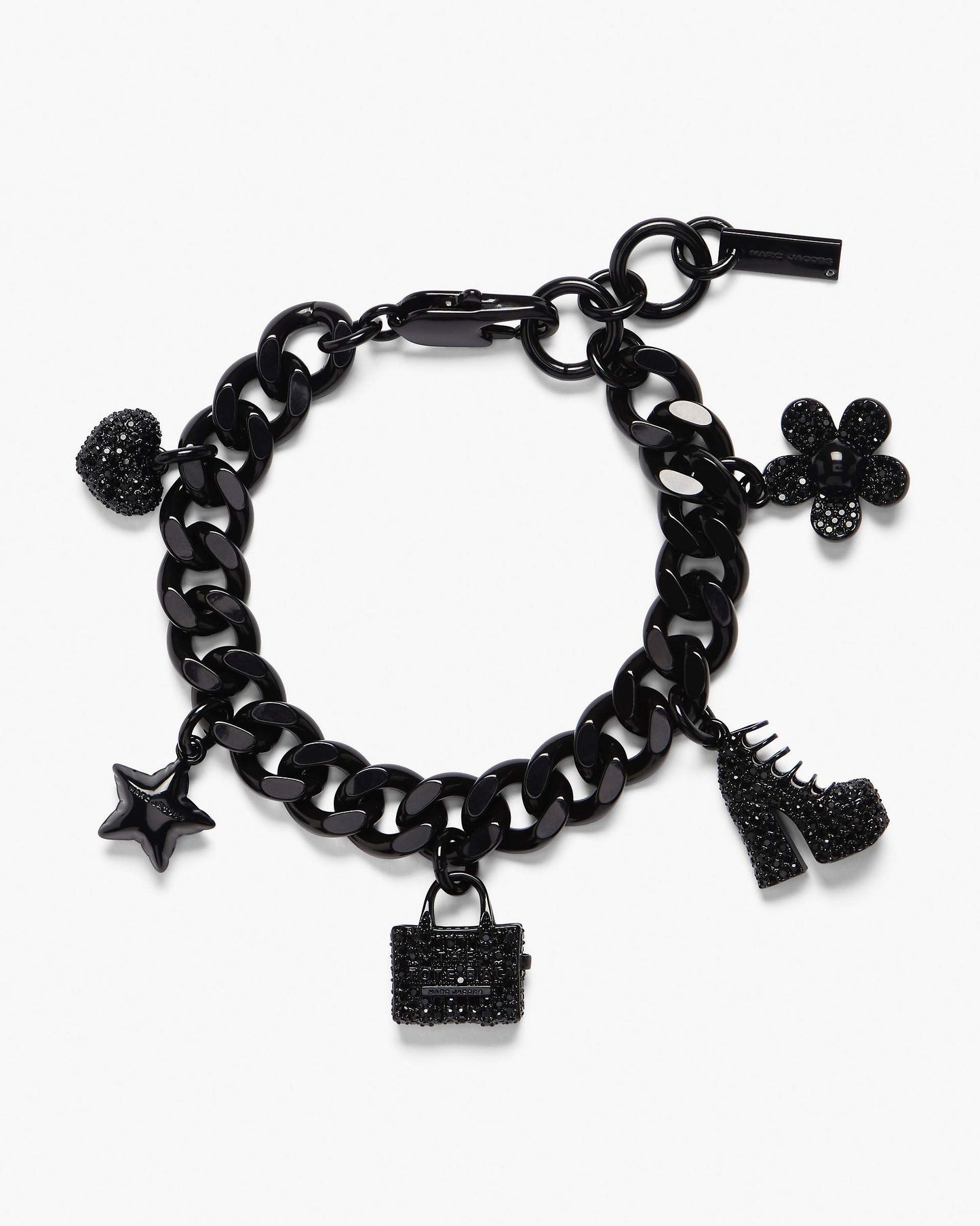 The Pave  Mini Icon Charm Bracelet