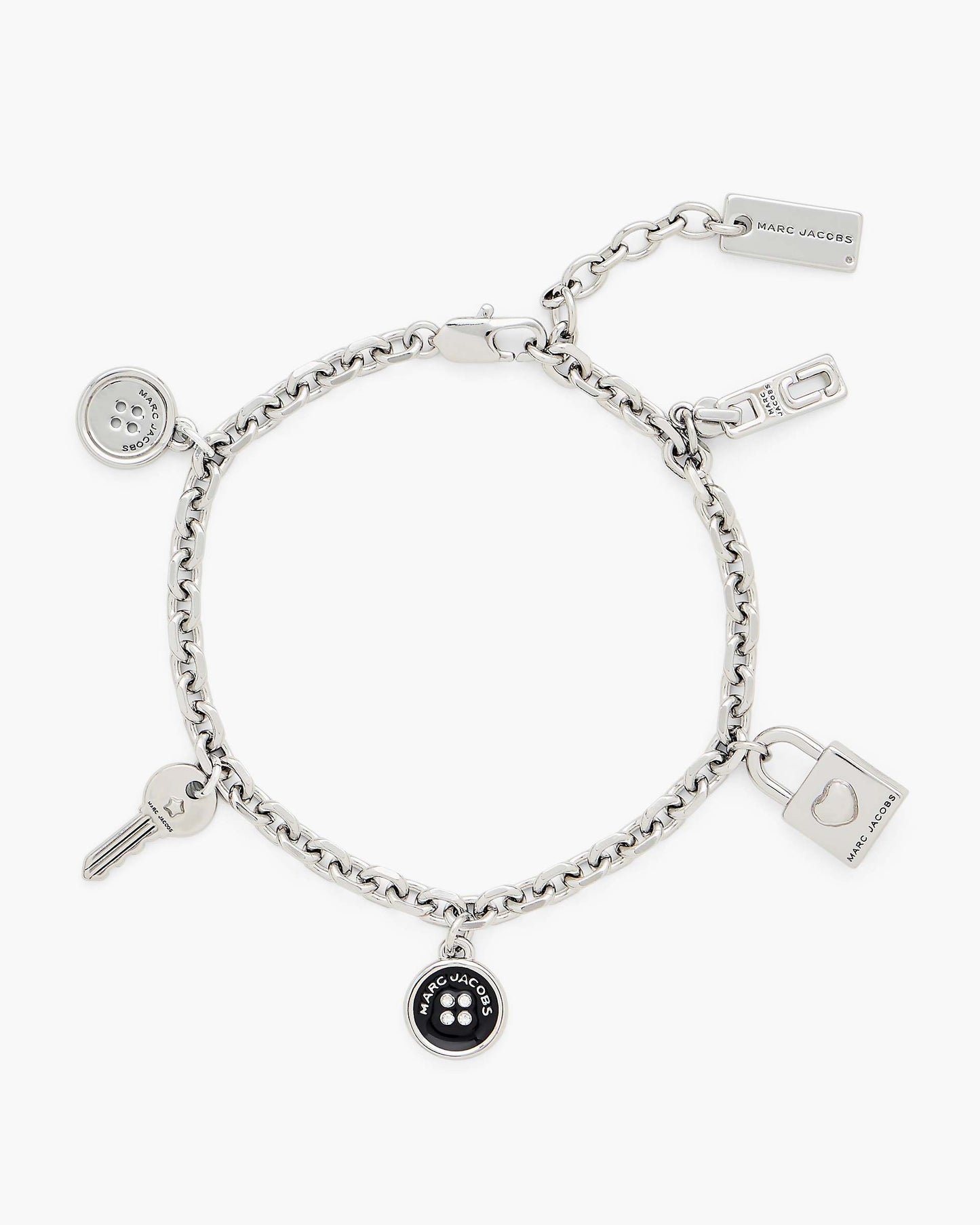 Button Charm Bracelet