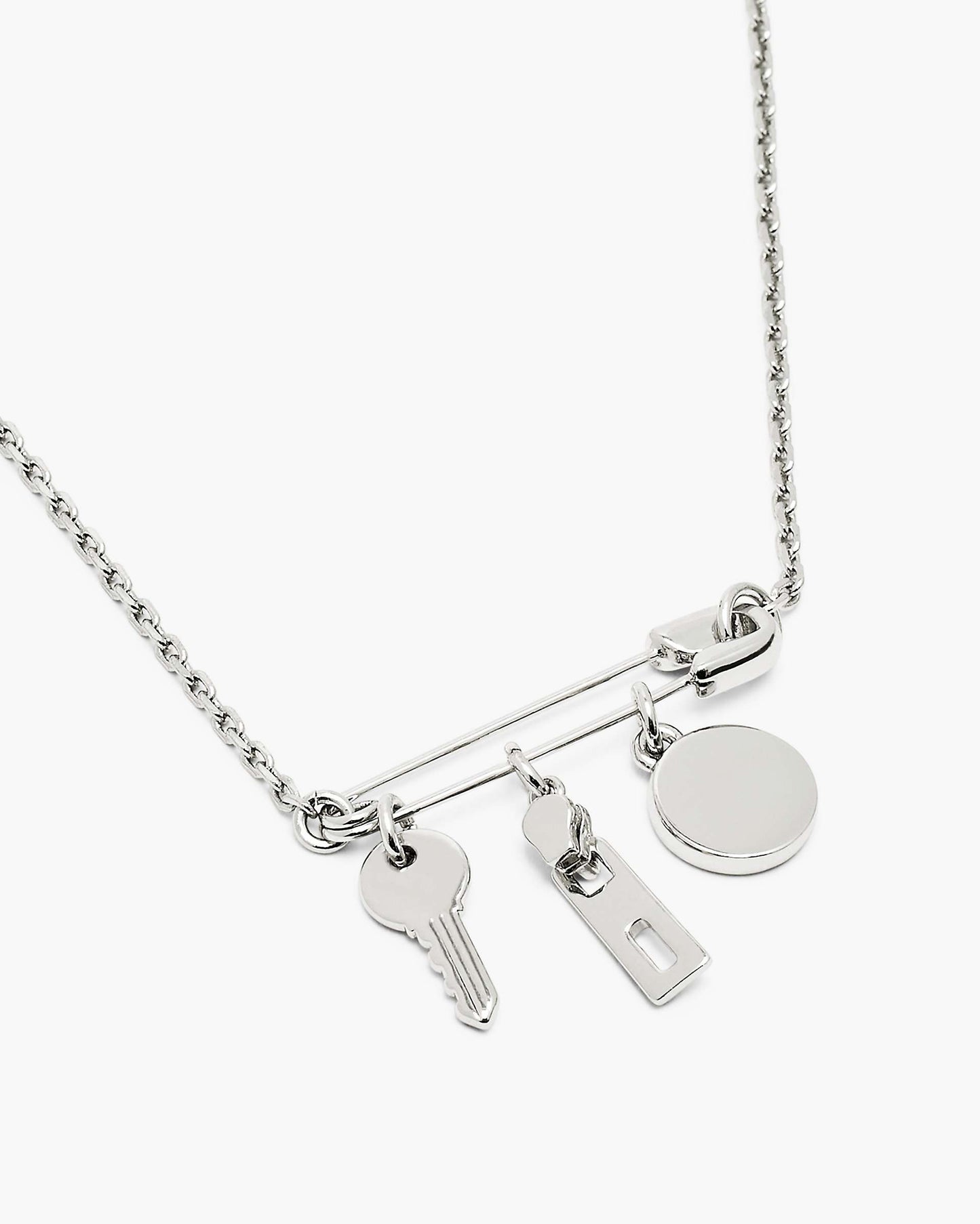 Button Charm Necklace