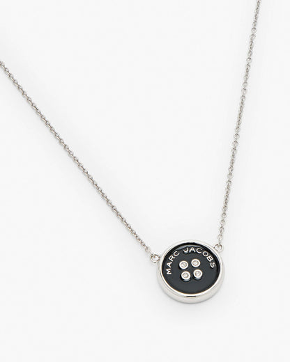 The Button  Pendant Necklace