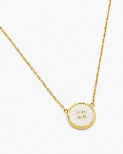 The Button  Pendant Necklace