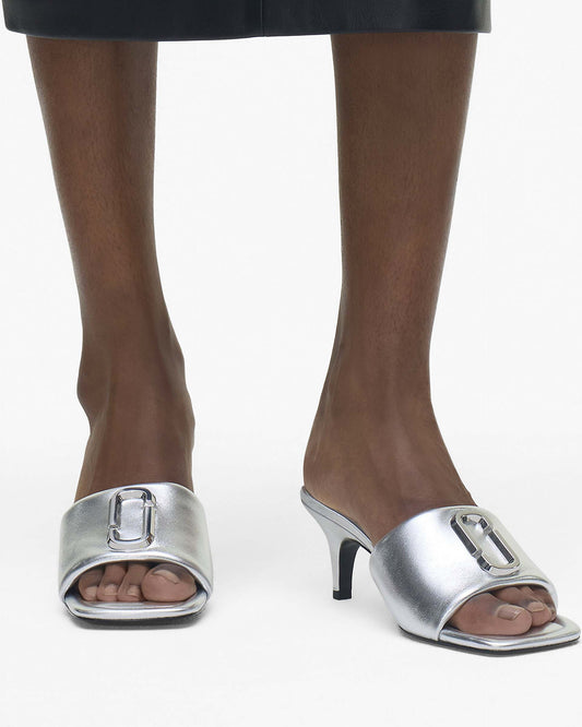 The Metallic  J Marc Heeled Sandal