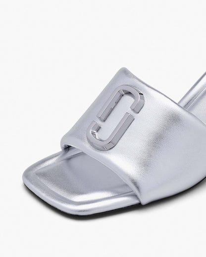 The Metallic  J Marc Heeled Sandal