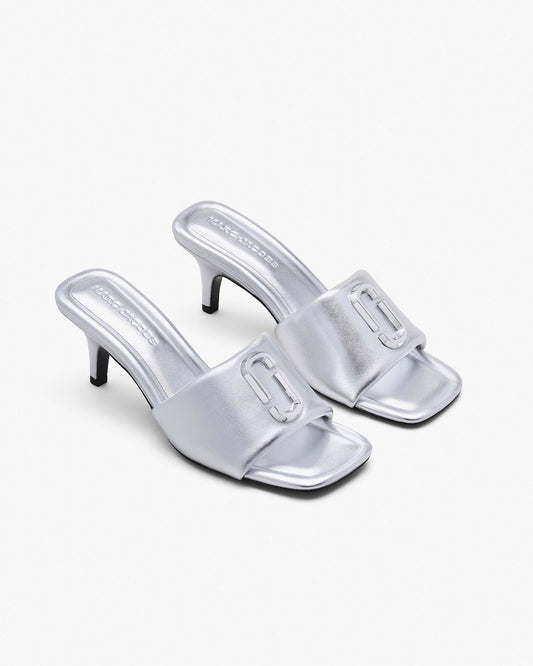 The Metallic  J Marc Heeled Sandal
