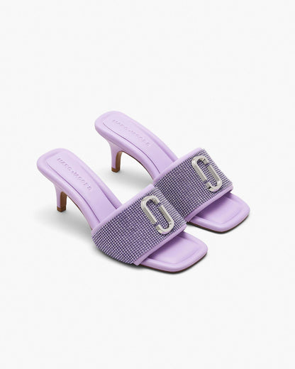 The Rhinestone  J Marc Heeled Sandal