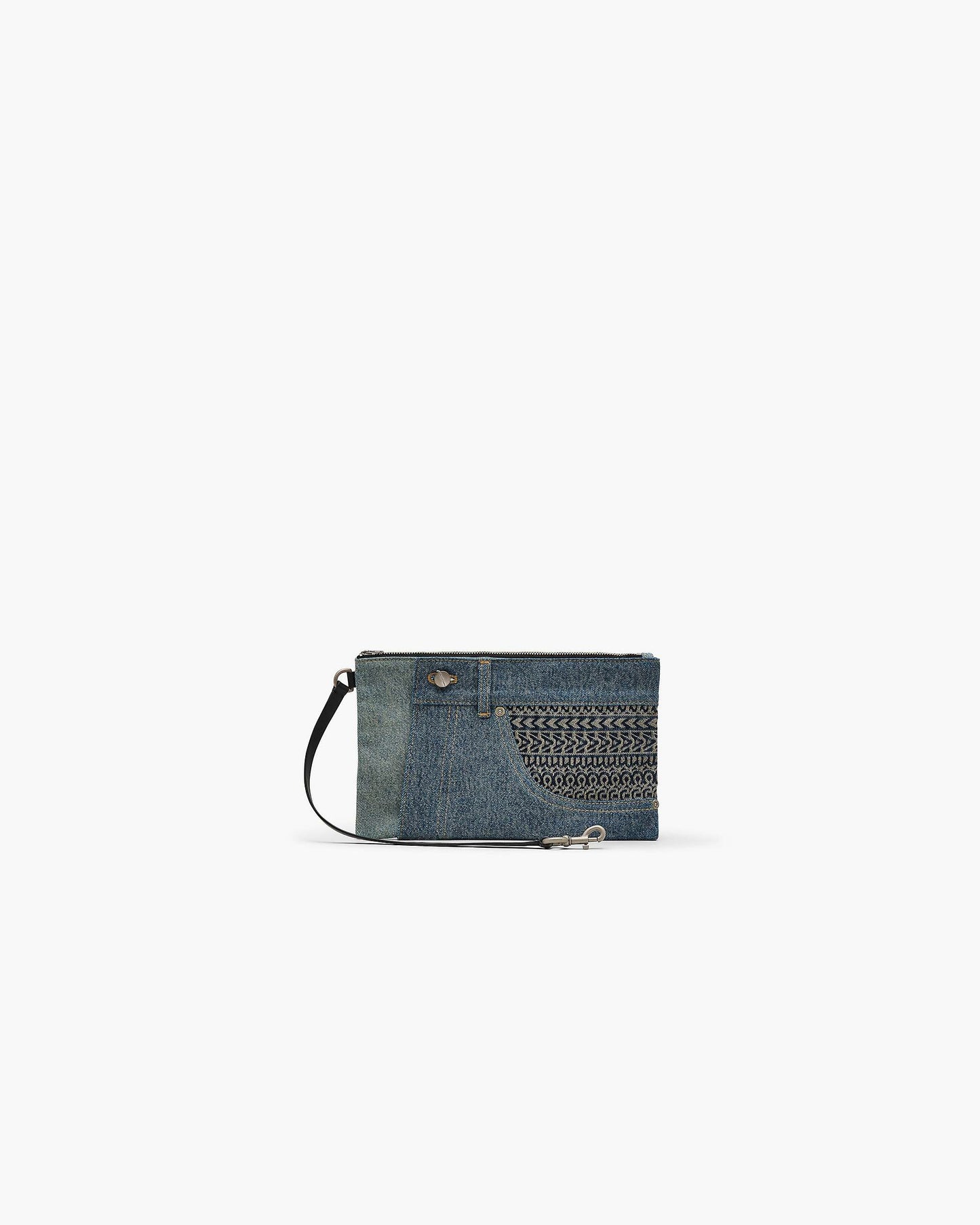 The Deconstructed  Denim Sack Bag