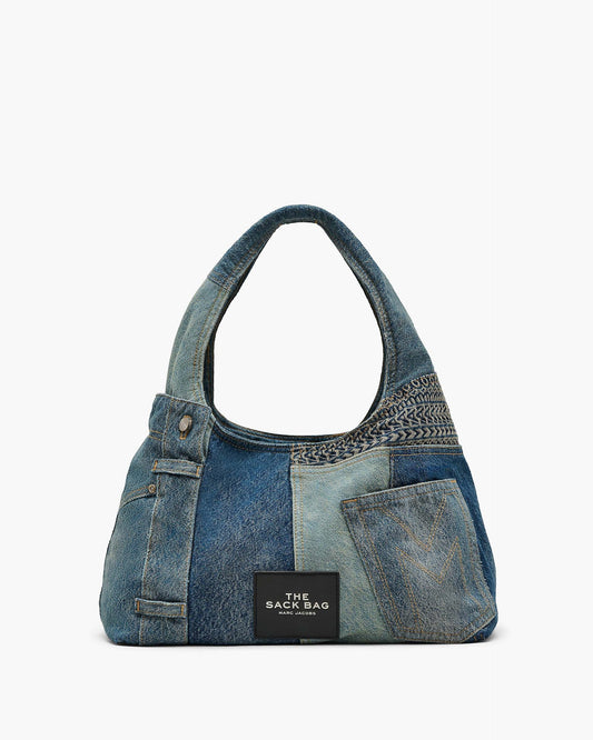 The Deconstructed  Denim Sack Bag