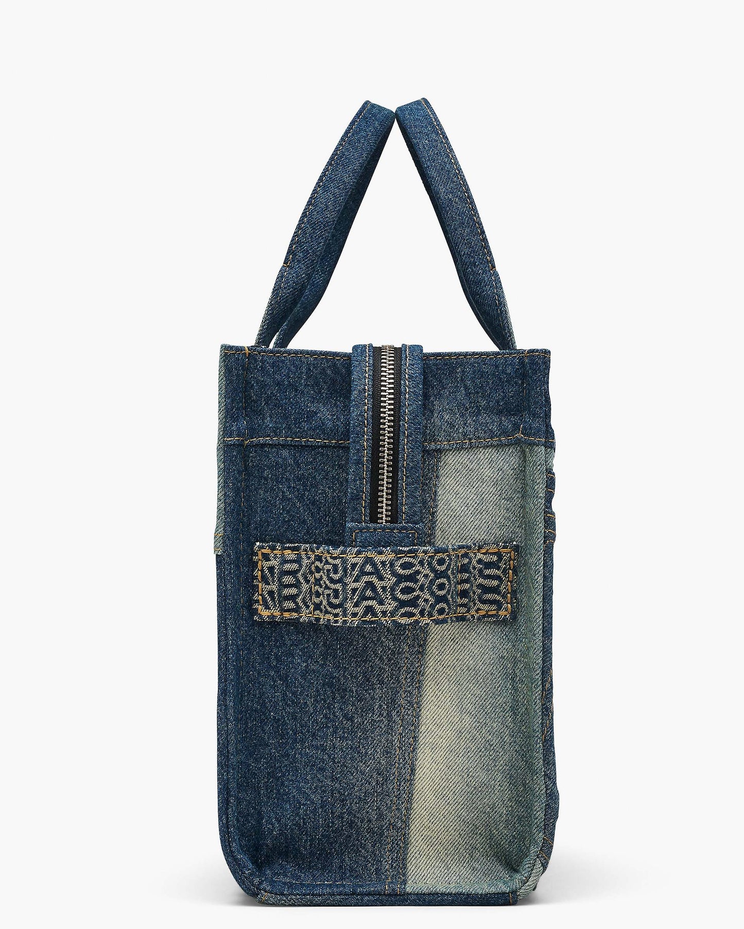 The Deconstructed  Denim Medium Tote Bag