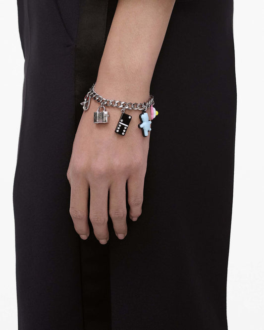 The Sticker  Charm Bracelet