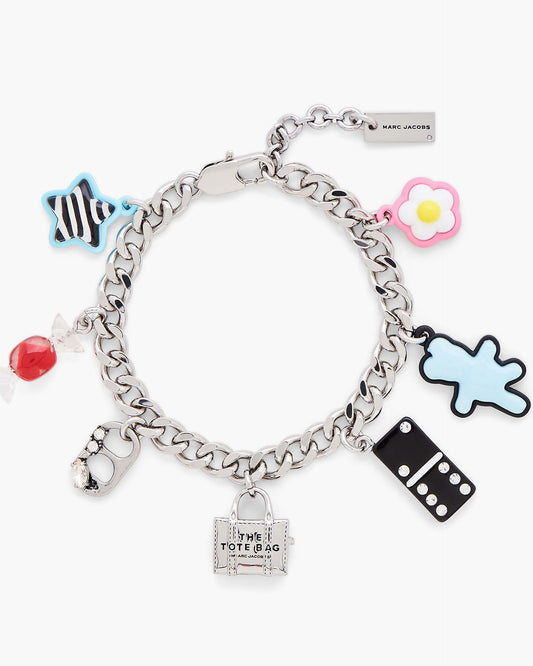 The Sticker  Charm Bracelet