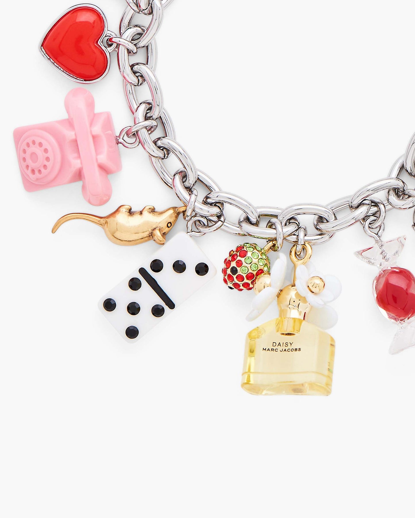 The Sticker  Charm Statement Bracelet