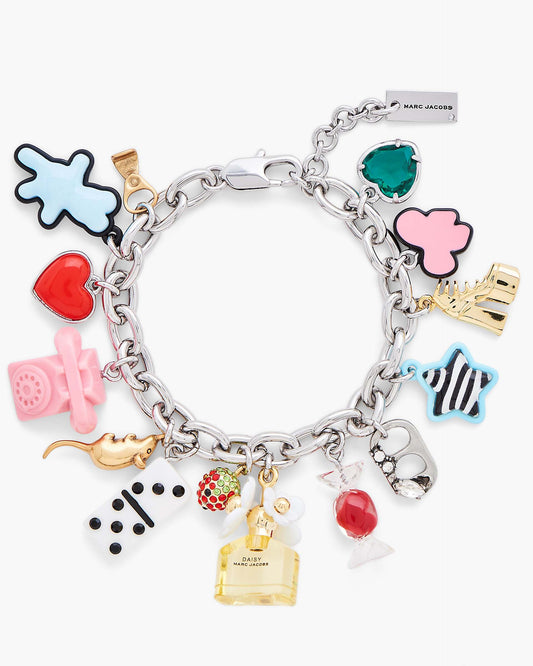 The Sticker  Charm Statement Bracelet