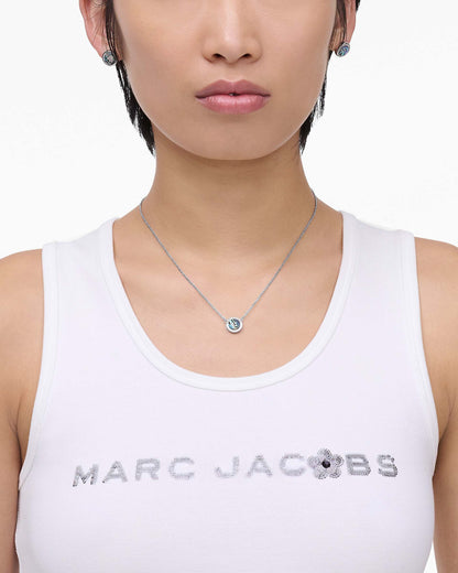 The Button  Abalone Necklace