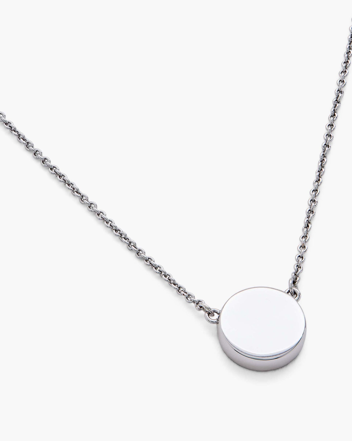 The Button  Abalone Necklace