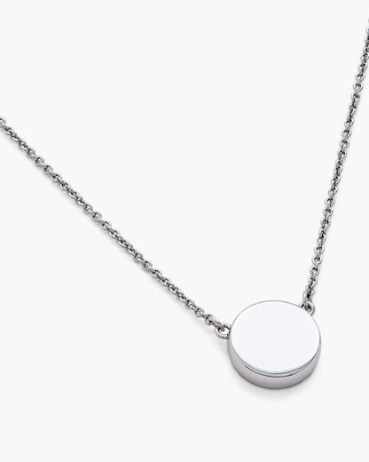 The Button  Abalone Necklace