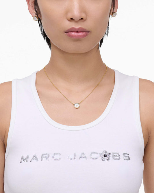 The Button  Mother Of Pearl Necklace