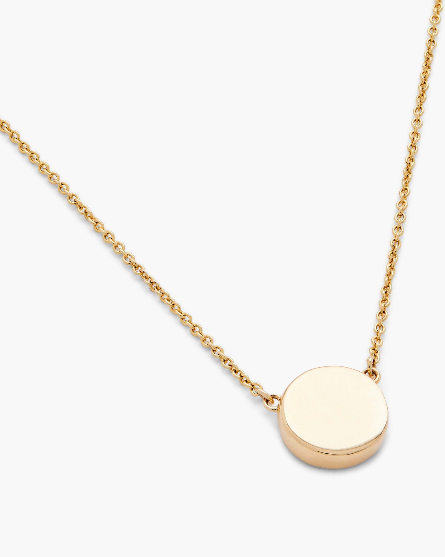 The Button  Mother Of Pearl Necklace