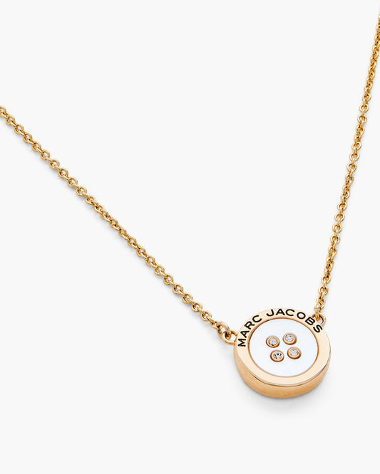 The Button  Mother Of Pearl Necklace
