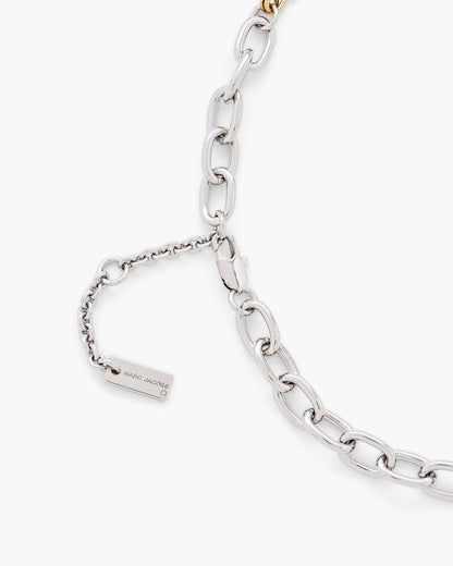 The Grunge  Glam Charm Necklace