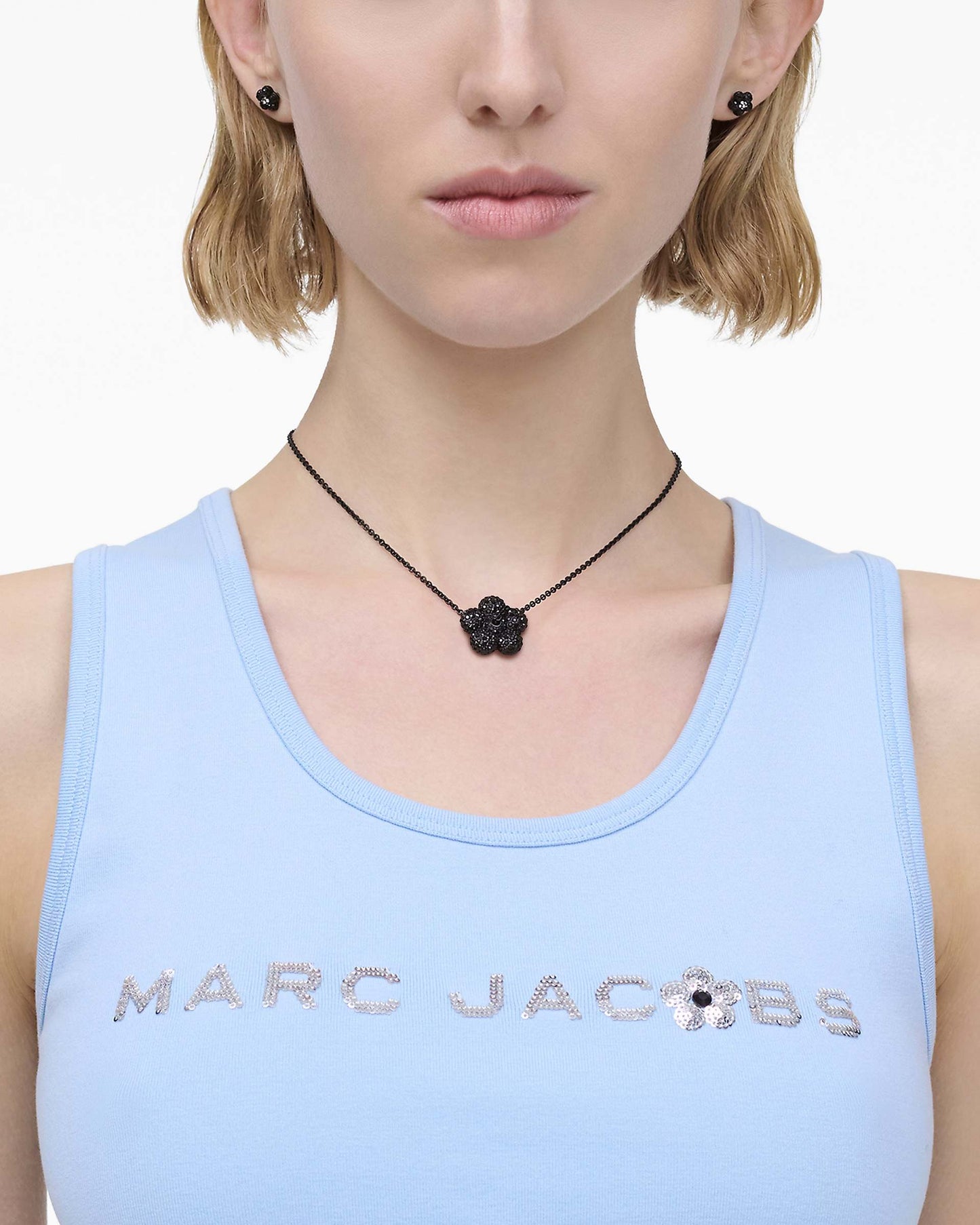 The Daisy  Pave Necklace