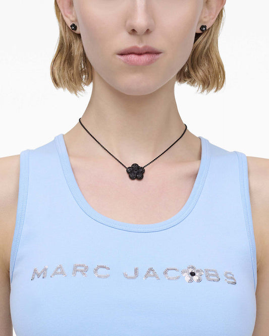 The Daisy  Pave Necklace