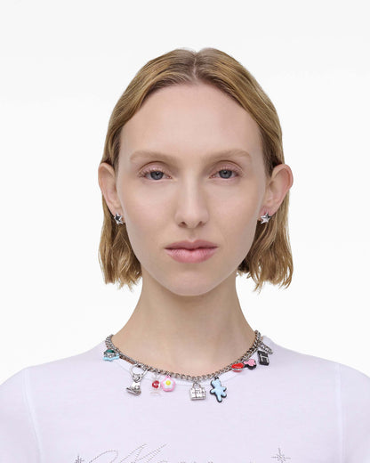 The Sticker  Charm Necklace