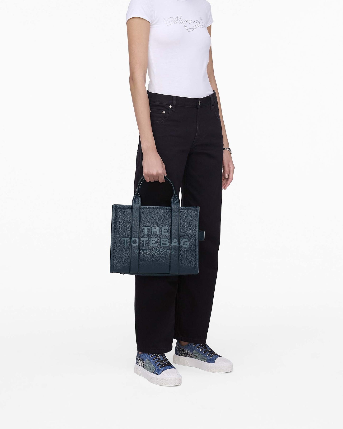 The Leather  Medium Tote Bag
