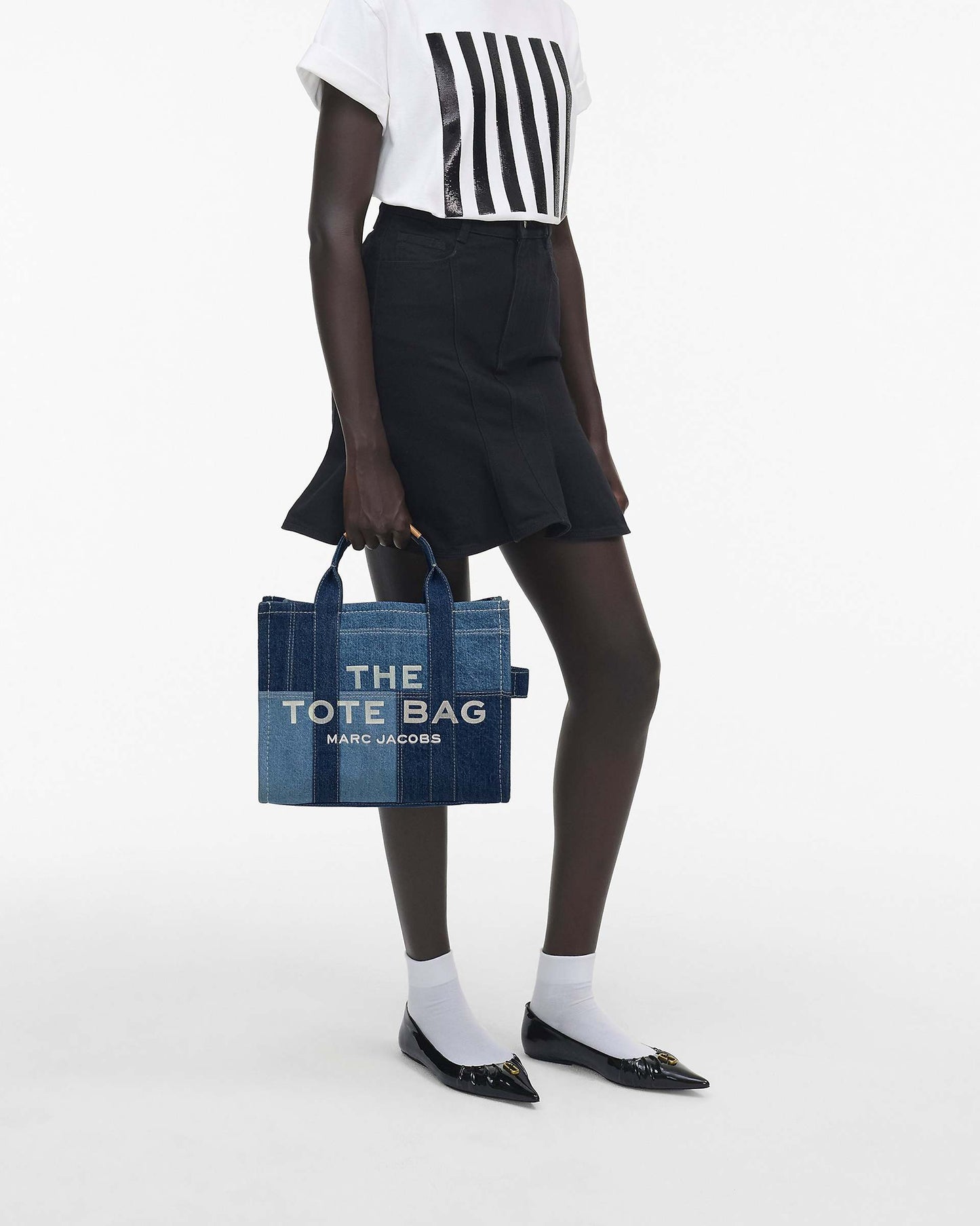 The Denim  Medium Tote Bag