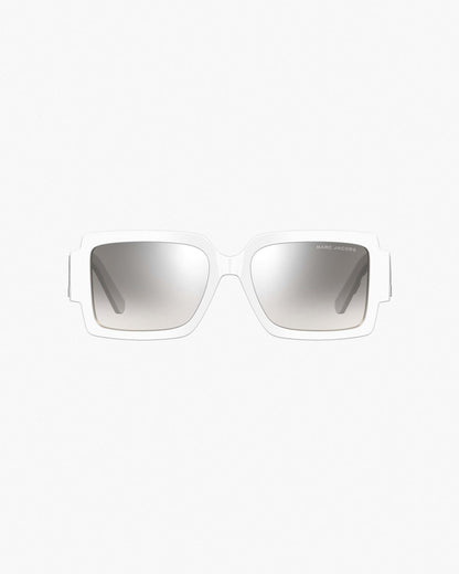 The Bold  Logo Square Mirrored Sunglasses
